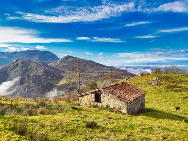 Sierra de Penamayor, Comarca de la Sidra, Nava ve Bimenes belediyeleri, Asturias, İspanya