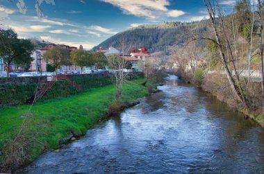 La Pena river, Sierra de Penamayor, Nava, Asturias, Spain