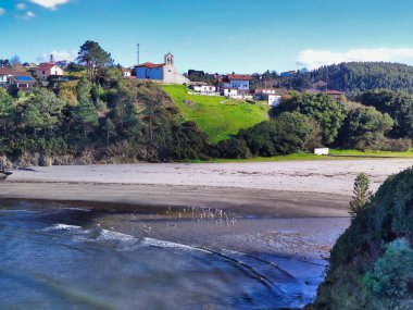 Santa Maria del Mar beach, Catrillon municipality, Asturias, Spain