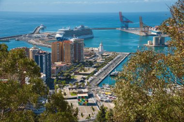 Malaga Körfezi ve Limanı, Endülüs, İspanya