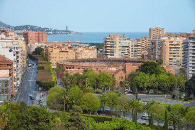 Kırmızı gezinti ve boğa güreşi, Malaga şehri, Endülüs, İspanya, Avrupa