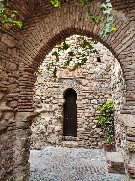 stock image Fortress Alcazaba, Malaga, Andalucia, Spain, Europe