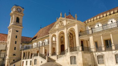 Coimbra Üniversitesi verandası, Portekiz, Avrupa