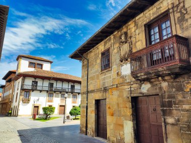 Jose Caveda y Nava doğum yeri, El Agua sokağı, Villaviciosa, Asturias, İspanya, Avrupa