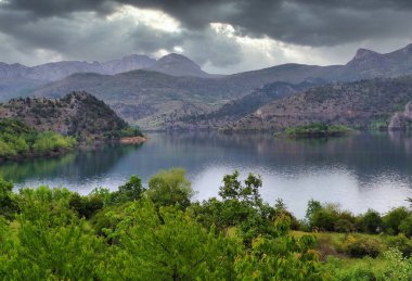 Barrios de Luna Su Barajı, Leon ili, Kastilya ve Leon, İspanya