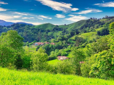 Forceyeru ve La Redondina köyleri, Pilona belediyesi, Asturias, İspanya, Avrupa