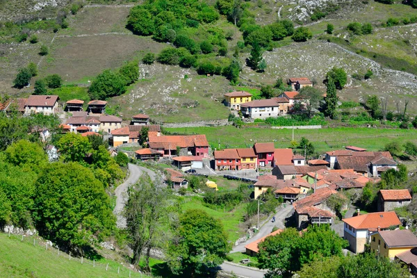 Tameza Village Yernes Municipality Asturias Spain Europe — Stock Photo, Image