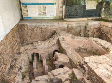 Roma termik hamamı, Valduno, Las Regueras, Asturias, İspanya, Avrupa