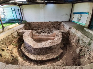 Roma termik hamamı, Valduno, Las Regueras, Asturias, İspanya, Avrupa
