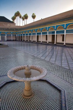 Bahia Sarayı, Marakeş, Fas, Afrika