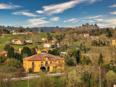 Cavanilles palave, XVIII century, Lieres village, Asturias, Spain clipart