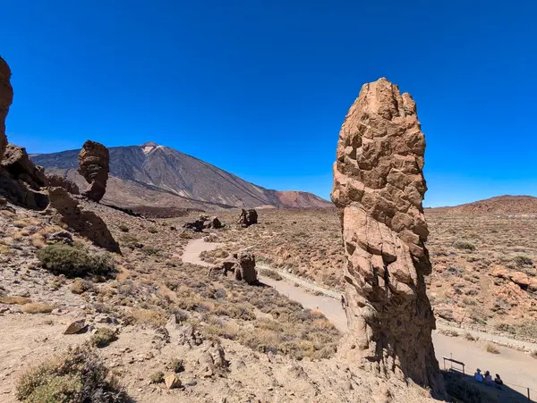 stock image Roques de Garcia, Teide National Park, Tenerife, Spain