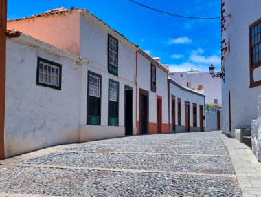 Santa Cruz de La Palma 'daki antik evler, Kanarya Adaları, İspanya