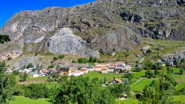 stock image Valle de Lago village, Somiedo Natural Park, Asturias, Spain