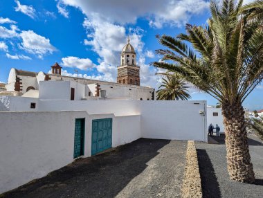Guadalupe kilisesinin hanımı, Teguise köyü, Lanzarote, Kanarya Adaları, İspanya