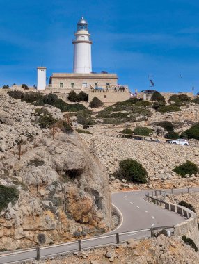 Cap Formentor, Majorca, Balear Adaları, İspanya 'daki Deniz Feneri