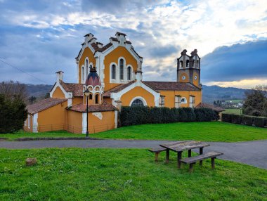San Felix de Valdesoto Kilisesi, Valdeosto Köyü, Siero, Asturias, İspanya