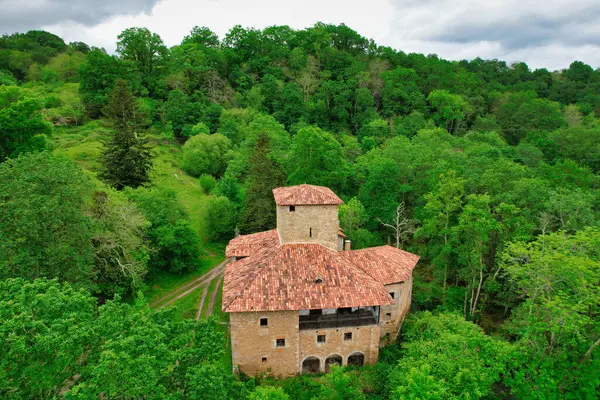 Fuensanta, Nava, Asturias, İspanya 'daki Palacio de la Ferreria' nın (14.