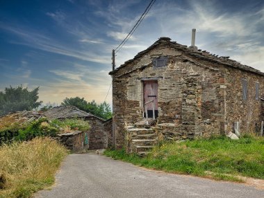 Ey Navallo köyü, Taramundi Municiaplity, Asturias, İspanya
