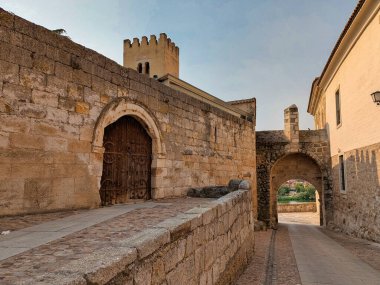 Puerta del Obispo kapısı, Zamora şehri, İspanya