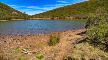 Cabreiro lagünü, Paramo lagünlerinin en büyüğü, Somiedo Doğal Parkı, Asturias, İspanya