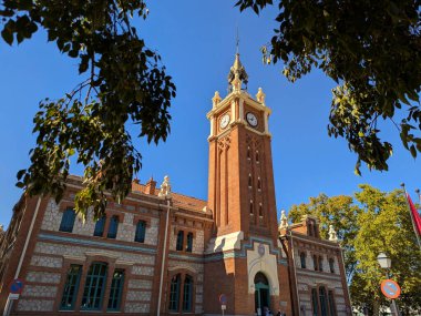 Madrid, Spain; 2nd october 2025: Centro Cultural Casa del Reloj, Matadero, Plaza de Legazpi, Former slaughterhouse, Contemporary art center
