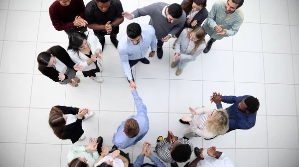 Bir grup iş adamının genel görünümü