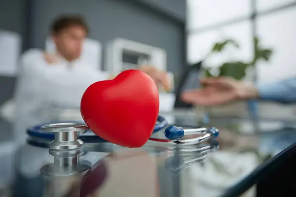 Concept Healthy Heart Normal Blood Pressure — Stock Photo, Image