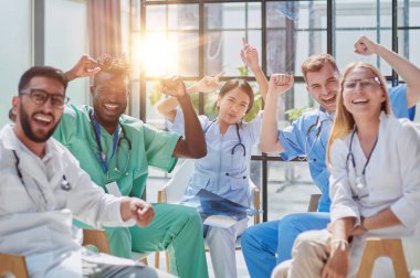 genç takım profesyonel ya da doktor grup