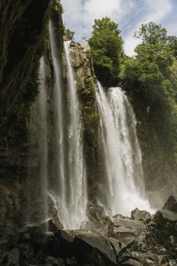Cascada Nauyaca Şelaleleri Kosta Rika 'da
