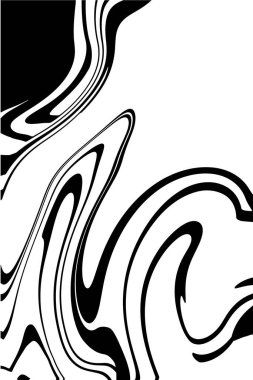 El çizimi mürekkep akışı arka plan, mermer doku. İzole vektör illüstrasyonu