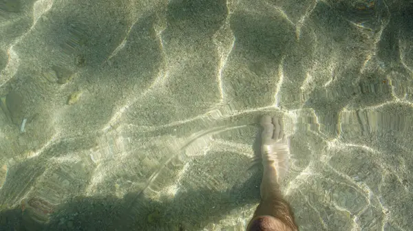 Panama, Bocas Del Toro sahilinin şeffaf suları