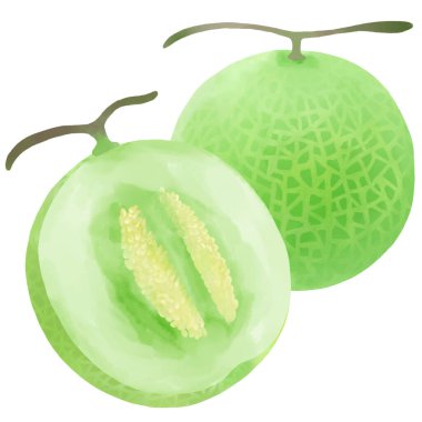 Lezzetli görünen bir karpuz resmi.