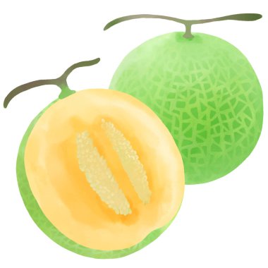 Lezzetli görünen bir karpuz resmi.