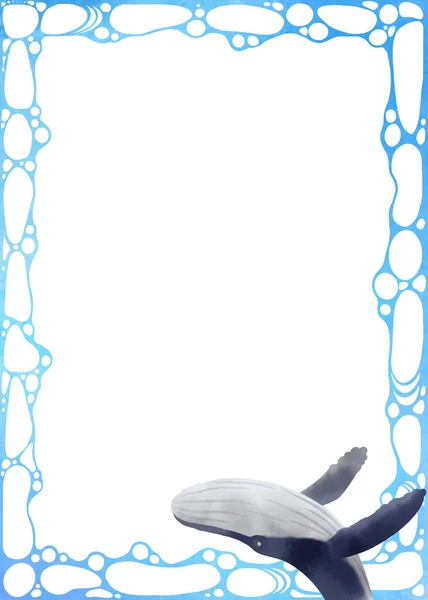 Balina motifli dekoratif malzeme