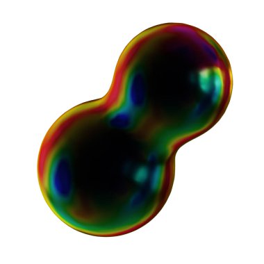 Fütüristik 3D Yapılandırılmış Geometrik Şekillerle Soyut Parlak Metalik Folyo Arkaplanı