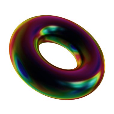 Fütüristik 3D Yapılandırılmış Geometrik Şekillerle Soyut Parlak Metalik Folyo Arkaplanı