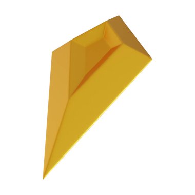 Fütürist 3D Yapılandırılmış Geometrik Şekillere sahip Soyut Altın Metalik Arkaplan