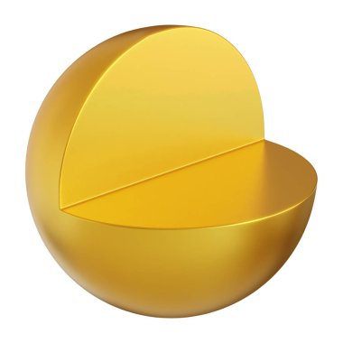 Fütürist 3D Yapılandırılmış Geometrik Şekillere sahip Soyut Altın Metalik Arkaplan