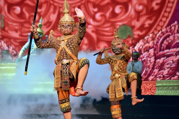 Traditionele Khmer Show Cambodja — Stockfoto