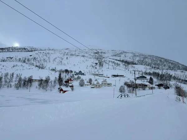 Nature Paysagée Tromso Norvege — Photo