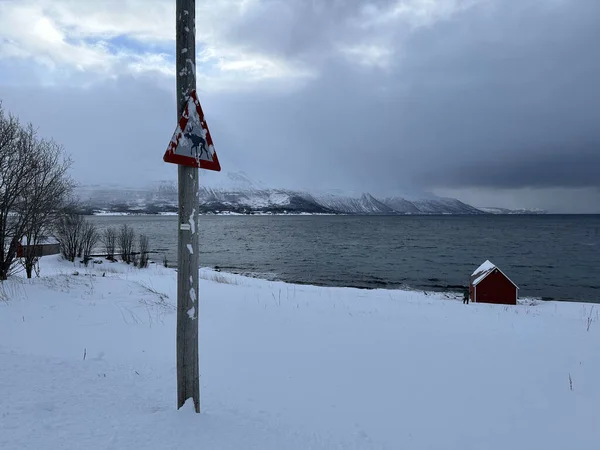 Tromso Norveç Peyzajlı Doğa — Stok fotoğraf