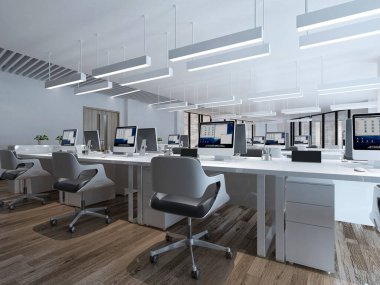 Lüks ofis içi, 3D görüntüleme