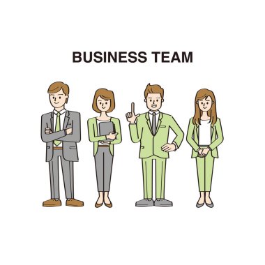 Dört kişinin birlikte çalıştığı bir resim..