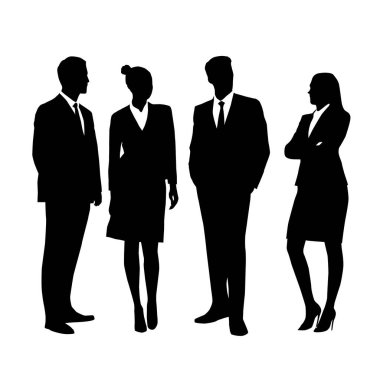 İş adamlarının danışıp işbirliği yaptığı sahneler