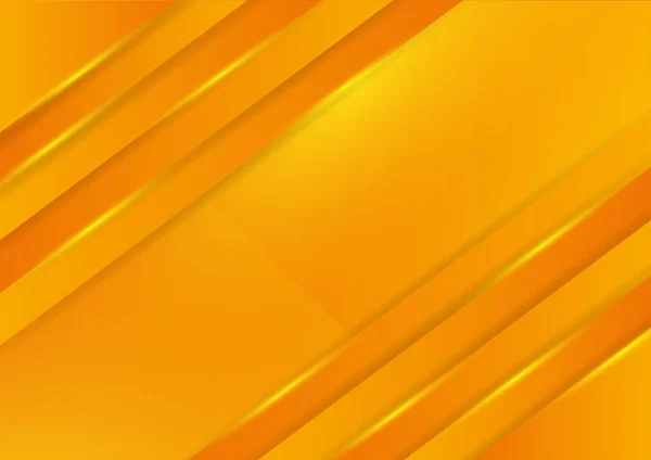 Abstrakt Ljus Orange Gul Bakgrund Med Skuggor Och Ljuseffekter — Stock vektor
