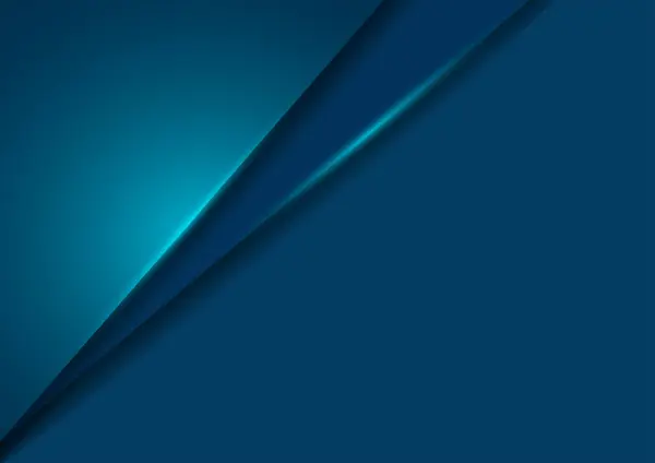 Abstrait Fond Vectoriel Bleu Foncé Avec Des Ombres Des Effets — Image vectorielle