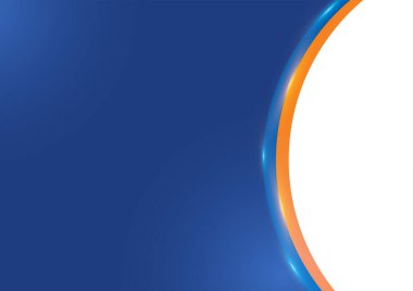 Işık efektli soyut mavi arkaplan