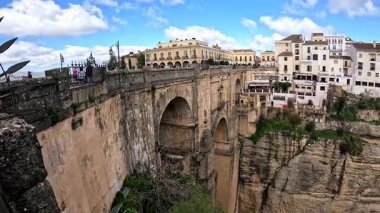 Ronda, İspanya Puente Nuevo köprüsünde