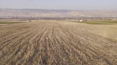 Gürcistan 'daki geniş tarlaların ve dağların insansız hava araçlarıyla ele geçirilmesi, kırsal alanların.